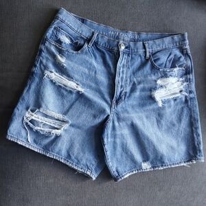 American Eagle Outfitters Distressed Jean Shorts Size 18